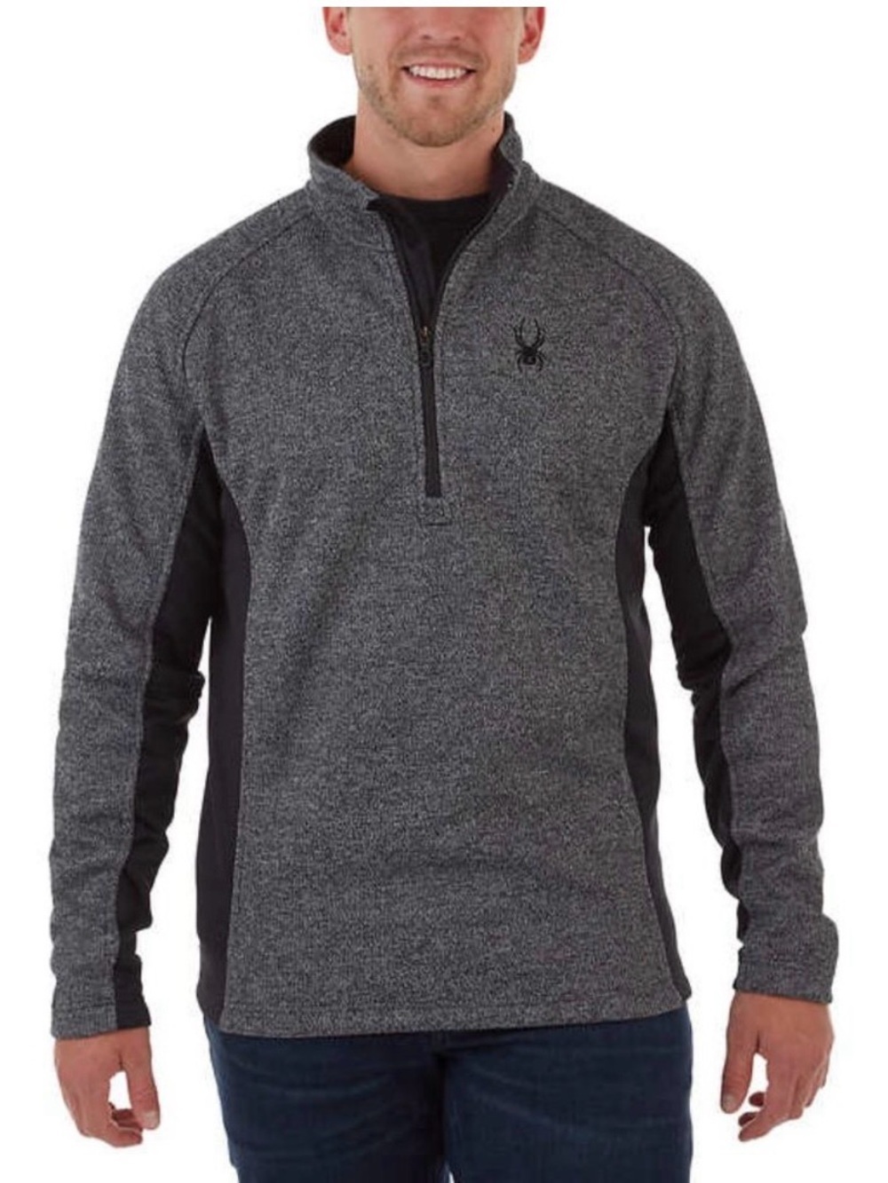 SPYDER Outbound Athleisure Outdoor Sporty Quarter Zip Pullover Sweater Size M